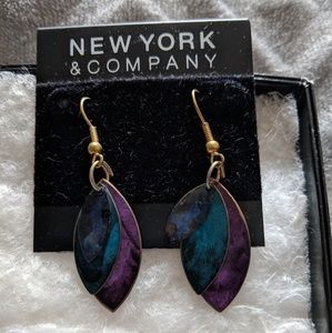 🦚 Peacock 🦚 Inspired Dangle Earrings ✨